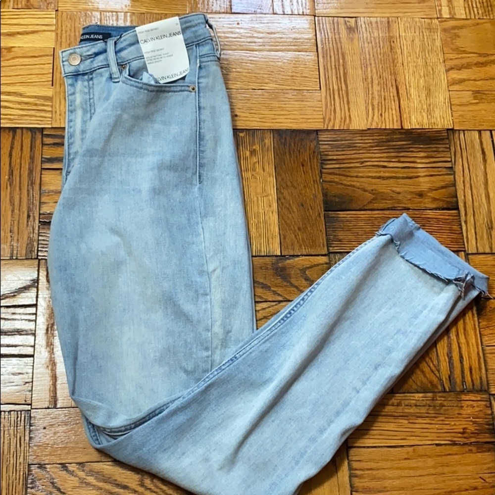 NWT Calvin Klein Jeans high rise skinny size: 29